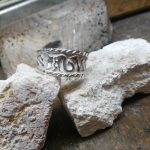 Anello in argento Biscione